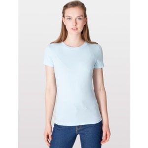 🦋 5/$25 - American Apparel Basic Tee in the color Powder Blue